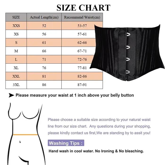 Corset gothique court pour torse
