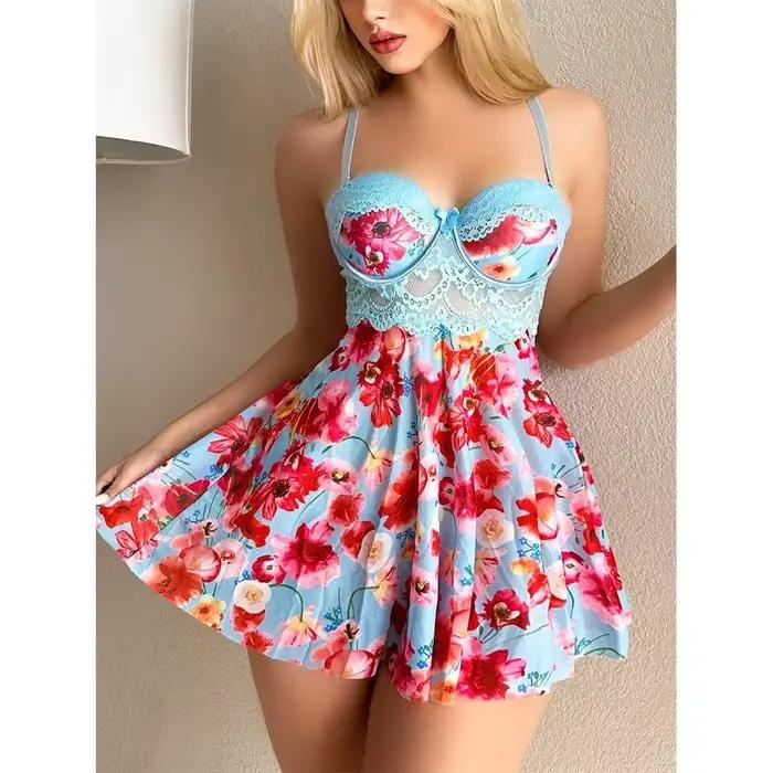 Nouvelle Robe de Nuit Sexy pour Femme