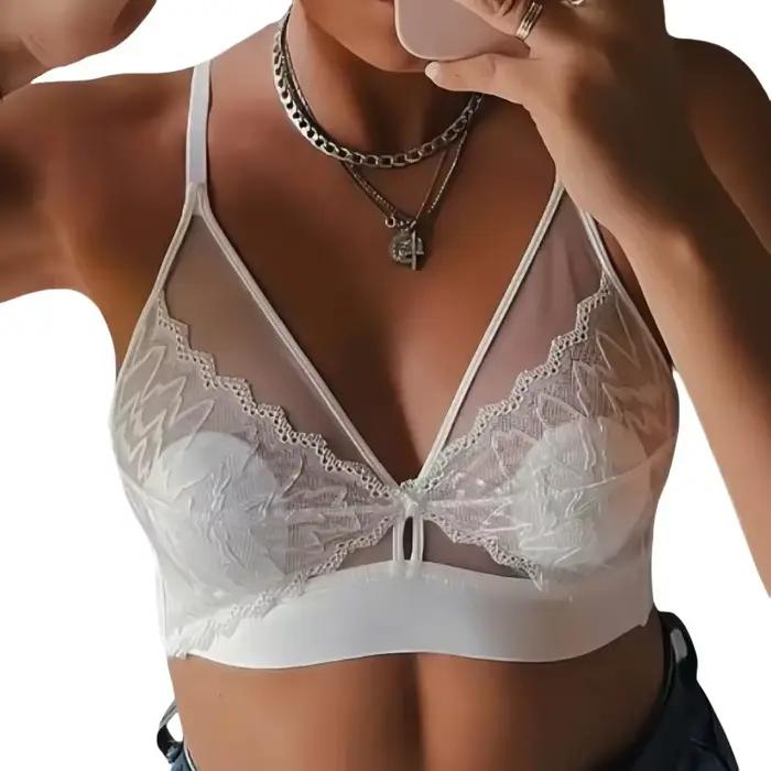 Soutien-gorge Push Up en dentelle pour femmes
