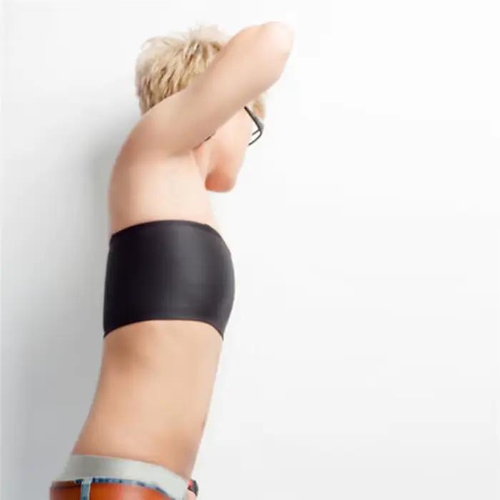Tomboy-Soutien-Gorge Intime Crop Les Lesbiennes Slim Chest Breast Binder