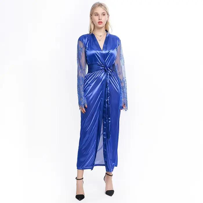 Chemise de nuit en dentelle pour femmes