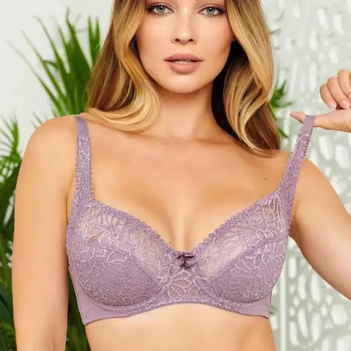 Soutiens-gorge en dentelle florale pour femmes
