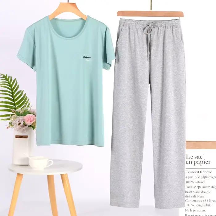 Ensemble de pyjama à manches courtes pour femmes