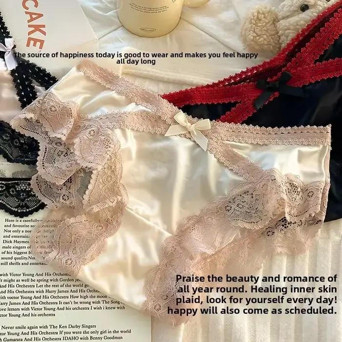 Culotte en dentelle française pour femmes