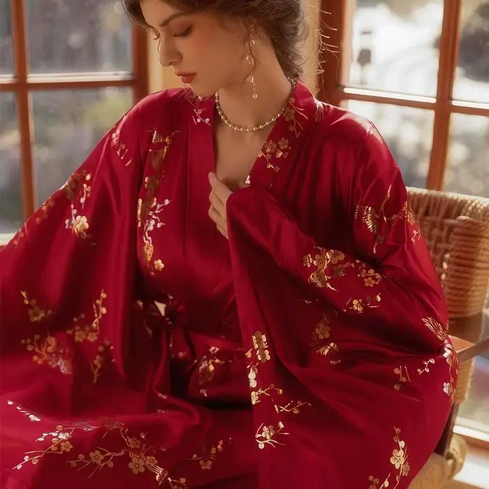 Robe Kimono de Luxe pour Femme