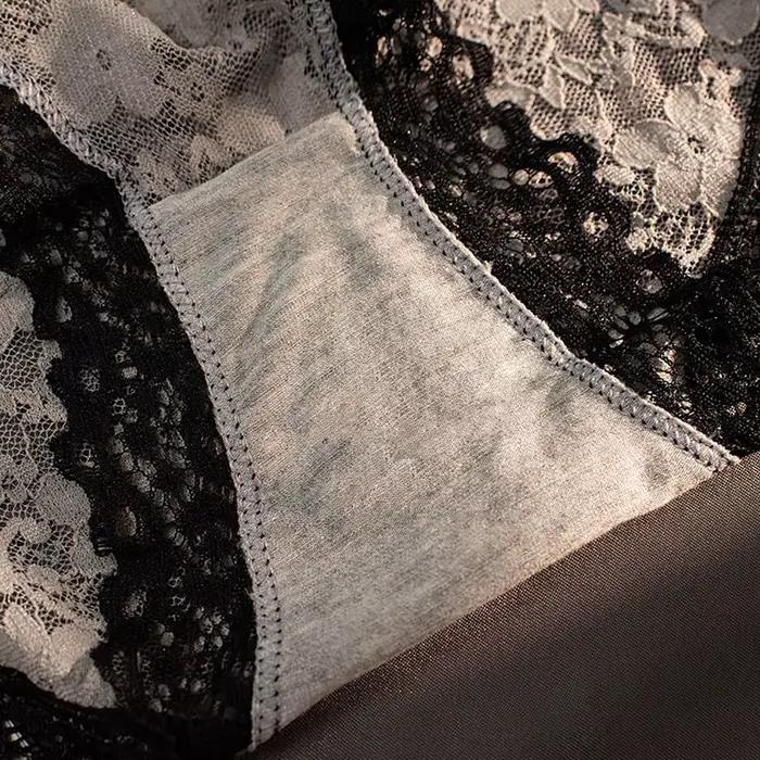 Mignon Transparent pour les filles Lingerie fleur maille femmes culottes slips coréen sous-vêtements dentelle