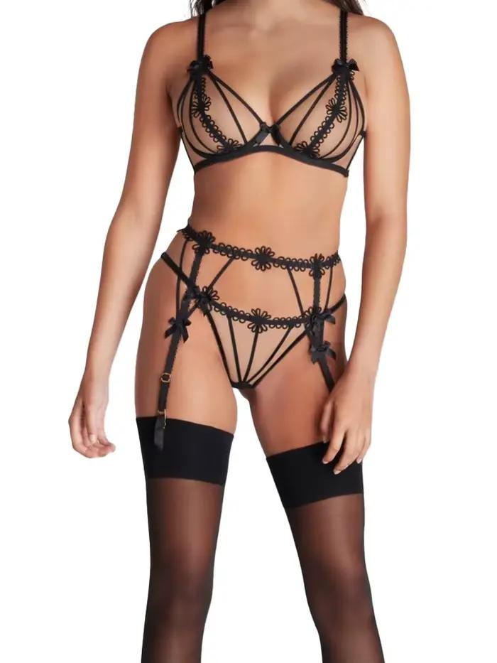 Belamimi – sous-vêtements sexy brodés pour femmes