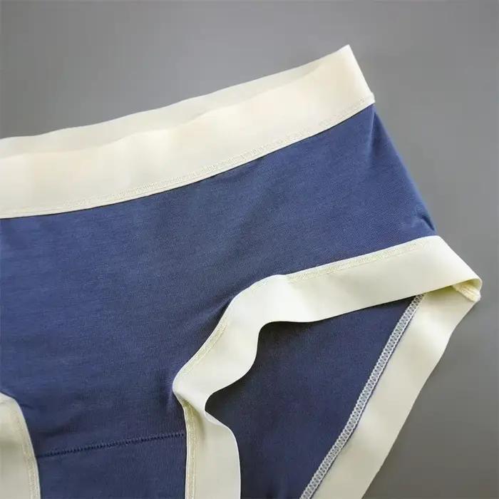 Super Doux Dame Culotte pour Femmes Lingerie Modal Coton Culotte M-2XL Mi Taille Volants Slips Confortable Lingerie