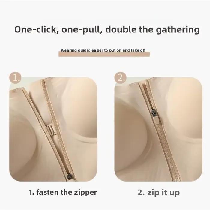 Soutien-gorger push-up sans fil pour petites poitrines, fermeture avant, ultra-épais, confort maximal, anti-affaissement, couverture latérale, bonnets fixes, polyester élasthanne, toutes les occasions