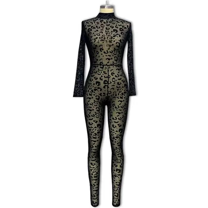 Combinaison en maille Animal Instinct