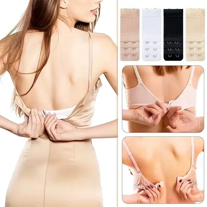 Lot de 3 rallonges de soutien-gorge élastiques pour femmes
