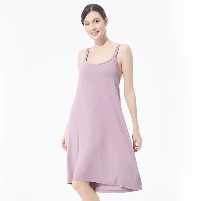 Chemise de nuit en Modal pour femmes