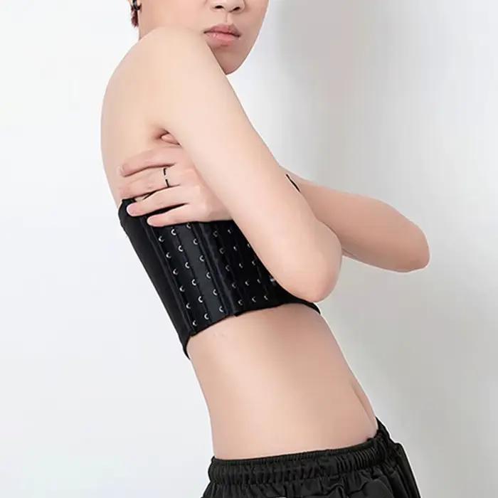 Femmes Invisible poitrine liant Shaper Corset Stretch corps façonnage boucle Tomboy soutien-gorge court Style lesbien