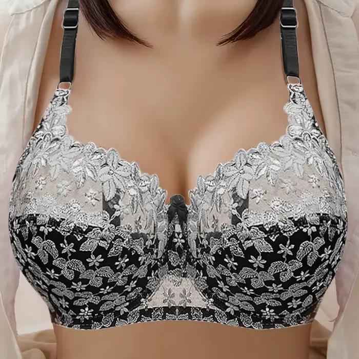 Soutien-gorge en dentelle grande taille pour femmes