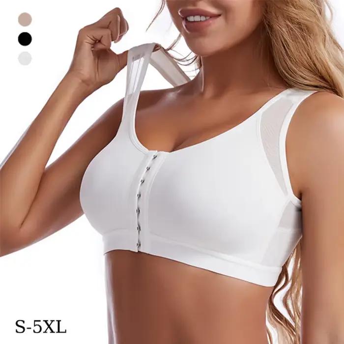 Soutien-gorge correcteur de posture à fermeture avant S-5XL pour femme
