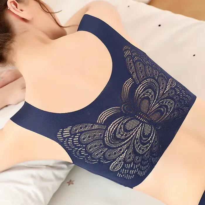 Soutien-Gorge Push Up Sexy grande taille rassembler Lingerie beauté dos papillon femmes sous-vêtements Bralette brassière Soutien Gorge нижнее белье