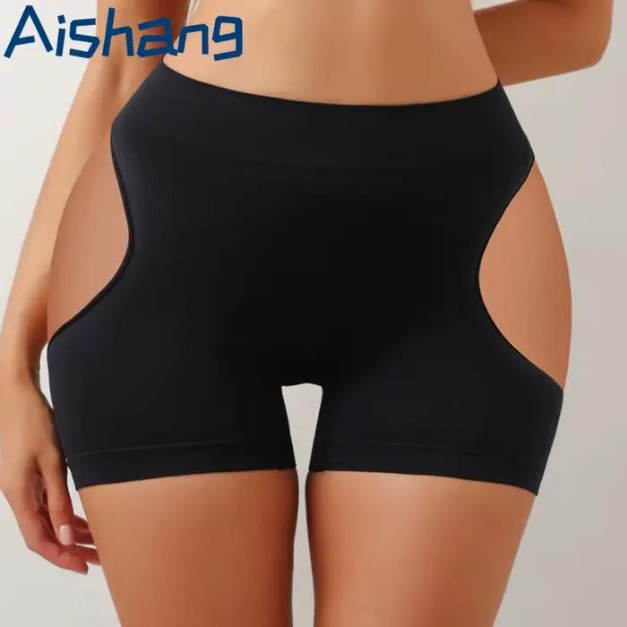 Femmes bout à bout Shapewear culottes montrer fesses corps Shaper hanche rehausseur ventre contrôle pantalon sans couture Shorts sous-vêtements amincissants