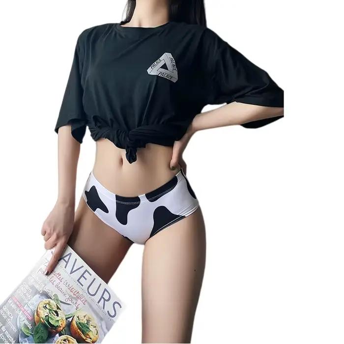 Culottes respirantes en soie de lait pour femmes