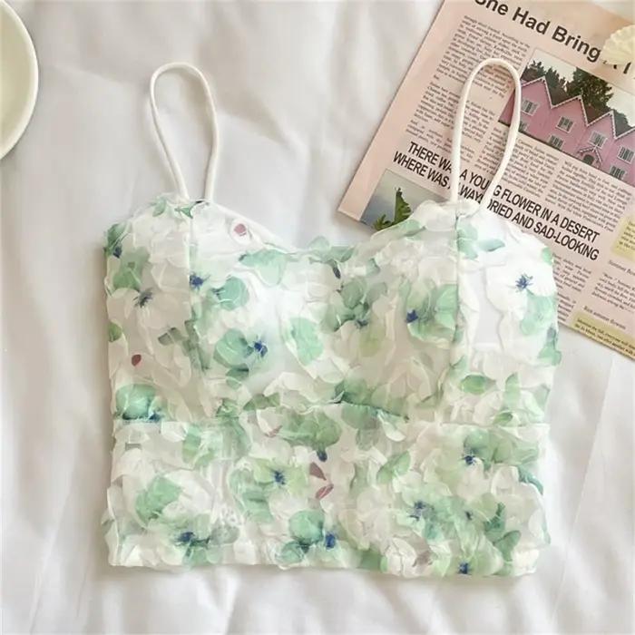 Lingerie Sweet Beauty – débardeur sexy à fleurs pour femmes