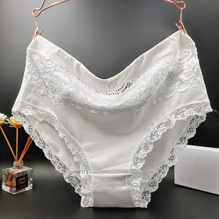 Culotte à fleurs en dentelle pour femmes