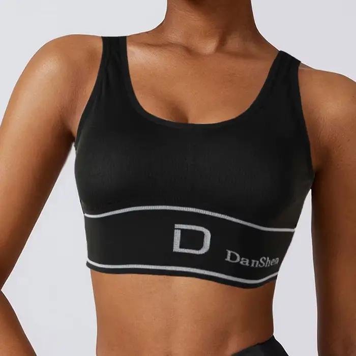 Soutien-gorge de sport sans couture pour femme