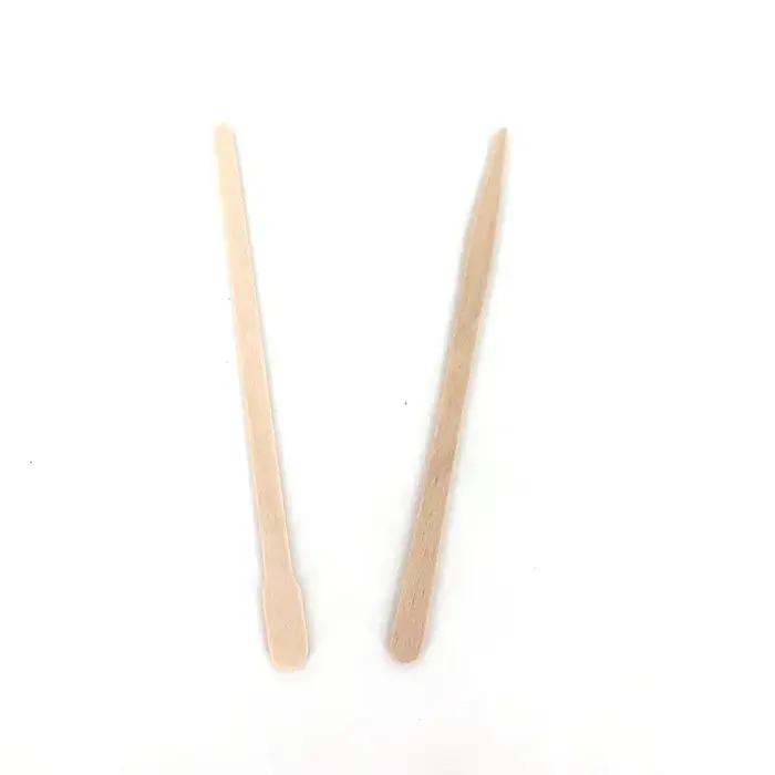 Bâton d'épilation en bois de poulet, outil d'avertissement d'essuyage de haricot, épilation, beauté du corps, nouveau, chaud, 100 pièces, paquet
