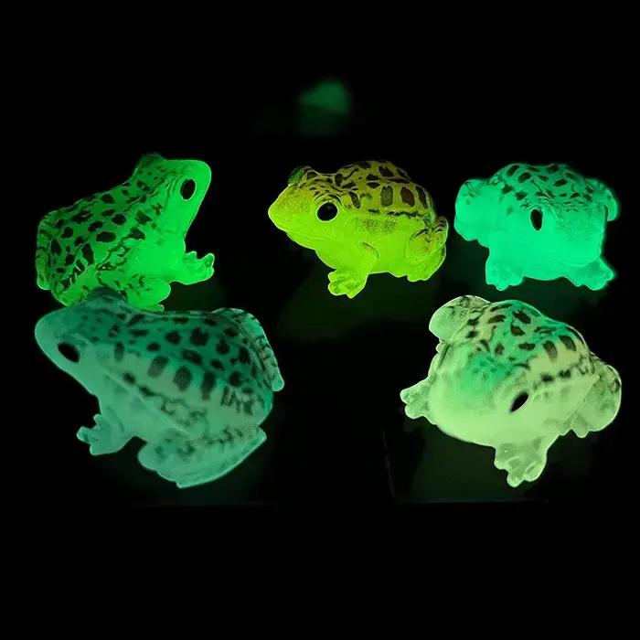 30 pièces Nouveau produit Micro paysage créatif Veilleuse grenouille crapaud Accessoires de décoration paysagère Petits ornements