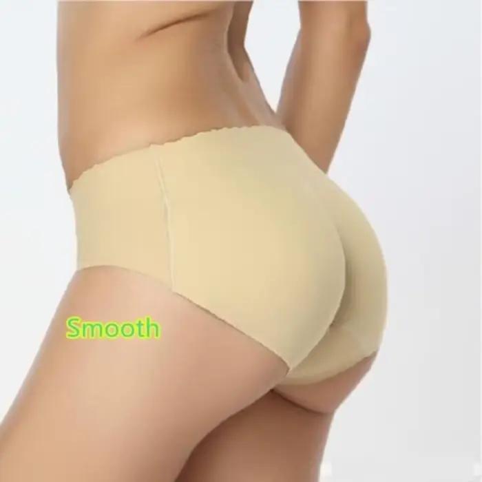 Femmes Sexy culottes sans couture rembourré bas