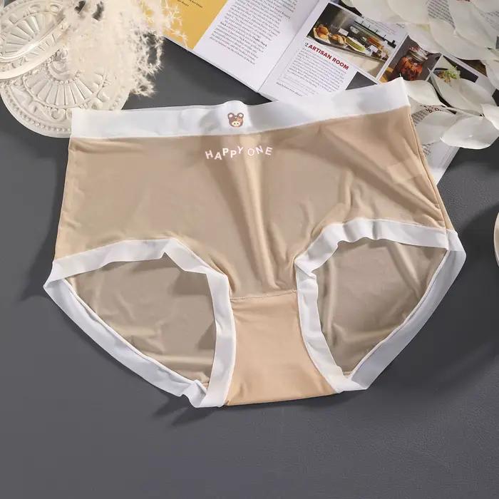 Culotte Sexy en dentelle pour femmes, sous-vêtements grande taille, taille moyenne, sans couture, Lingerie féminine, XL-3XL