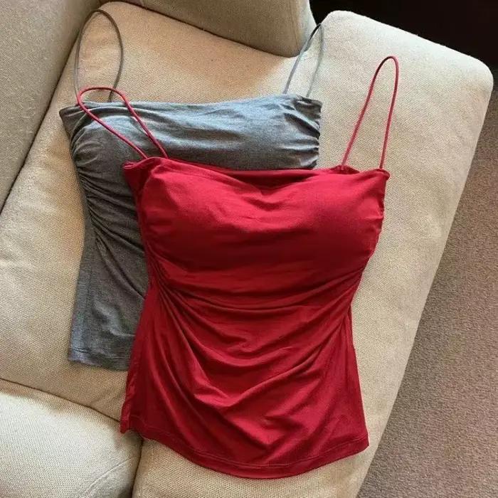 Sexy haut pour femme dos sangle croisée débardeur Push Up course sport soutien-gorge respirant doux Fitness beauté