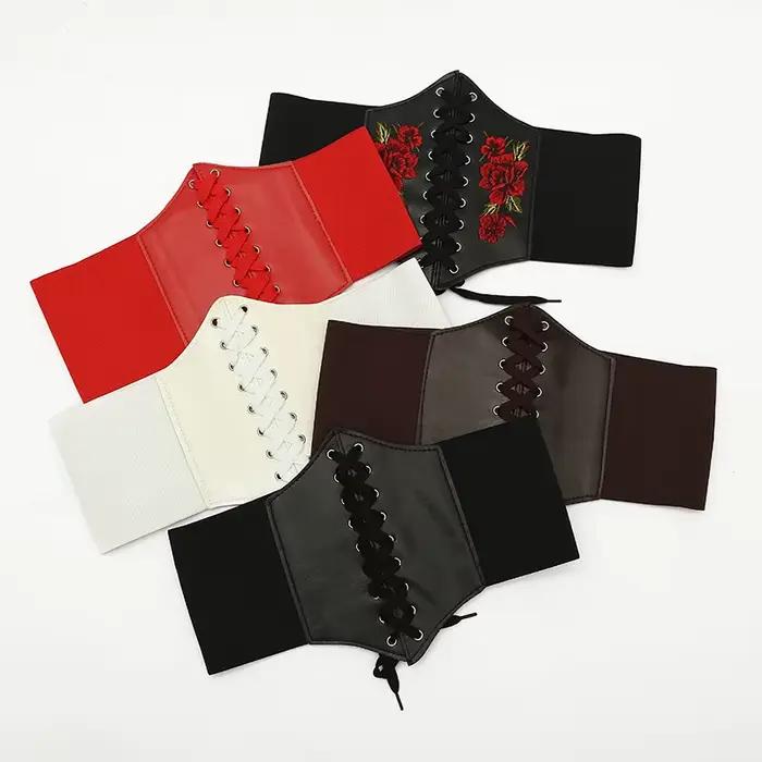 Corset gothique Sexy sous le buste pour femmes