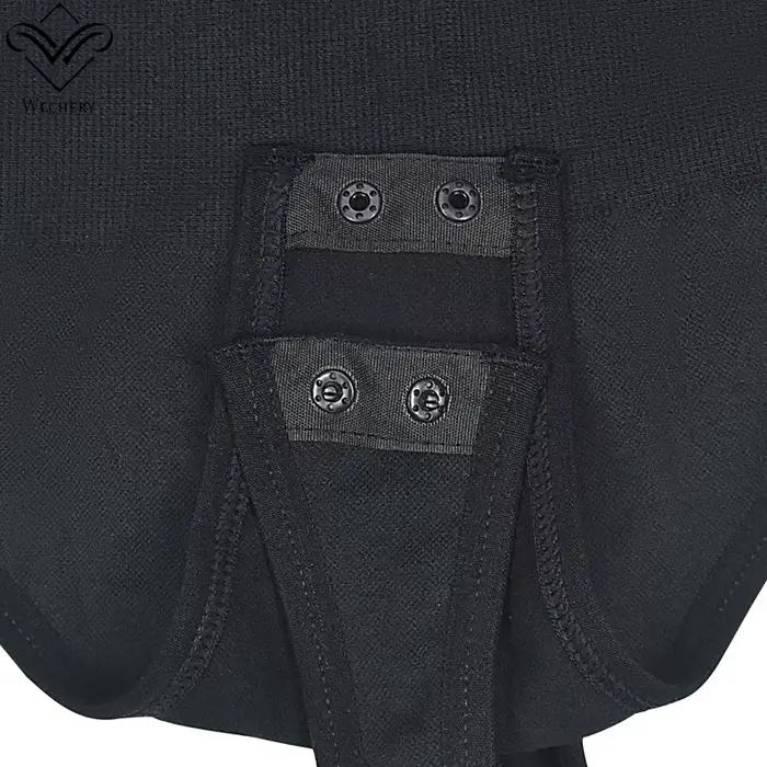 Sous-vêtements féminins entrejambe ouvert une pièce Body à manches longues sans couture taille formateur corps Shaper gaine ventre plat Shapewear femme