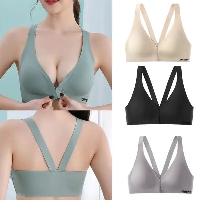 Soutien-gorge d'été grande taille avec boucle avant