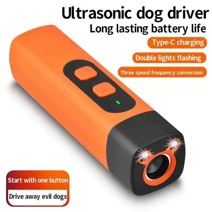 Dispositif de dressage pour animaux de compagnie, dispositif de contrôle rechargeable à ultrasons pour empêcher les chiens de aboyer