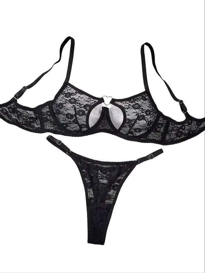Ensemble soutien-gorge et culotte au Design élégant