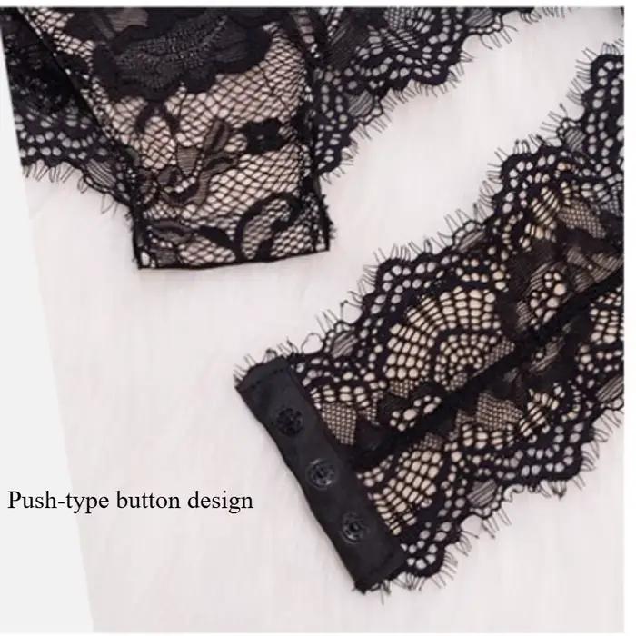 Lingerie taille L, combinaison sexy en dentelle