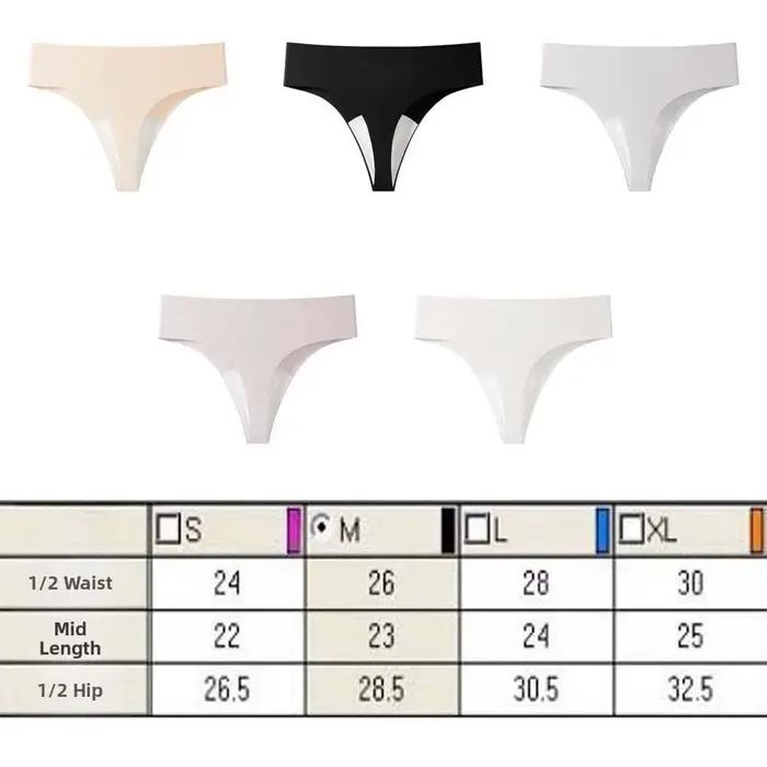 Culottes sans couture anti-transparence