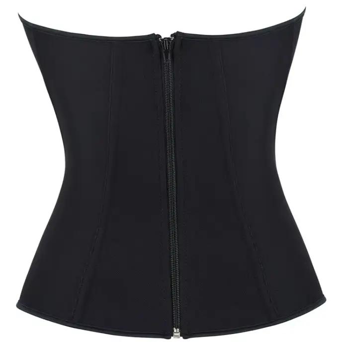 Corsets Bustiers pour femmes surbuste haut Corset Push Up Corselet Sexy fermeture éclair Shaper gothique Corsetto