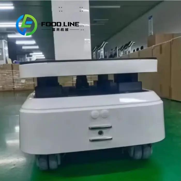 Robot de manutention intelligent pour entrepôt d'usine personnalisé, capacité de charge de 150 kg à 300 kg, logistique à haute efficacité