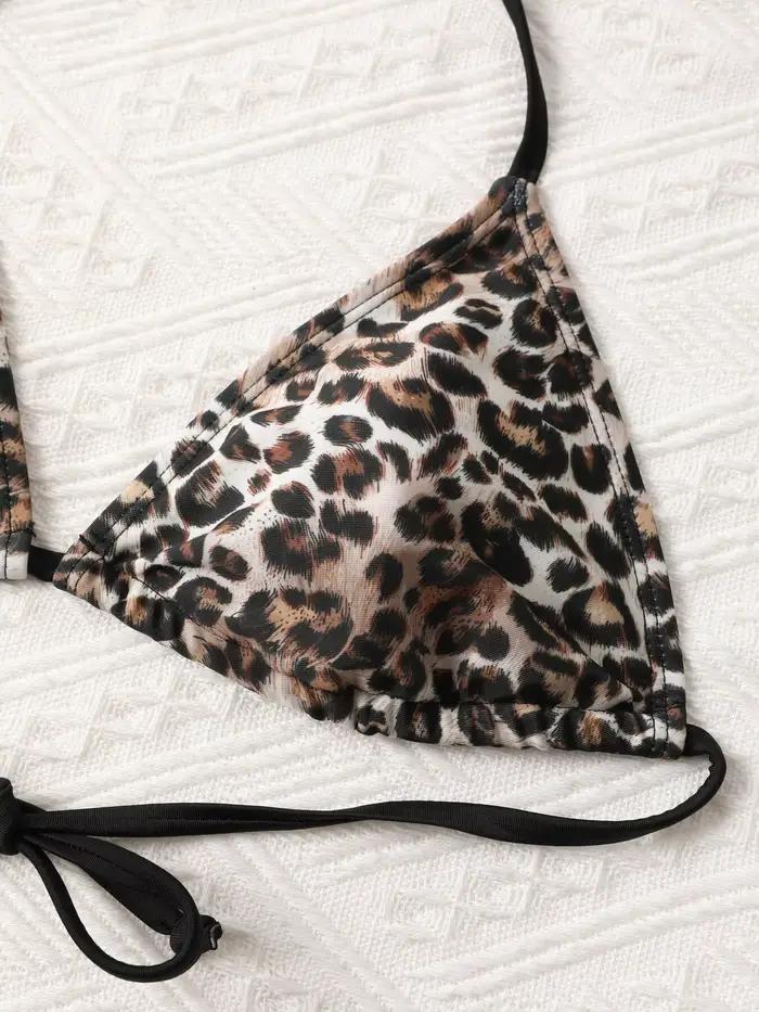 Maillot de bain plissé sexy dos nu Shencai à motif zèbre