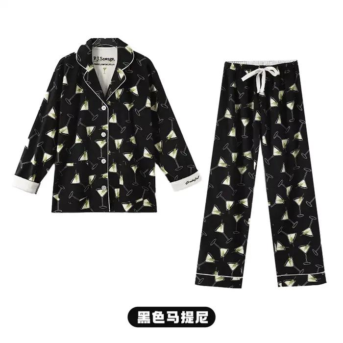 Ensemble pyjama 100% coton pour femme
