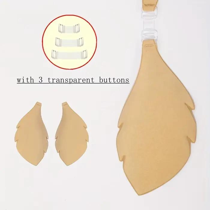 Soutien-gorge Invisible en Silicone avec bandoulière, couvre-mamelon, pétales de poitrine adhésifs réutilisables pour robe, dos nu