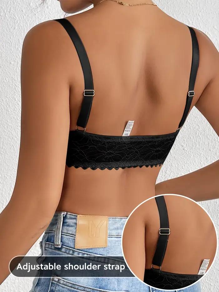 Soutien-gorge push-up en dentelle élégant pour femmes