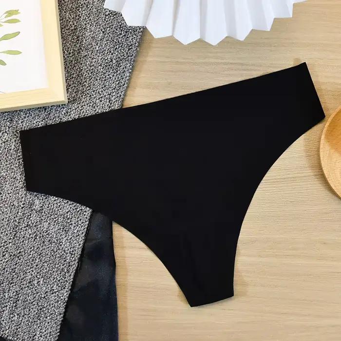 String femme Transparent Ultra-fin tongs Sexy