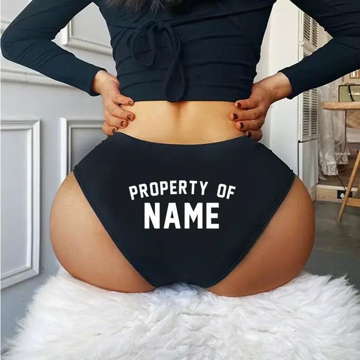 Culotte Personnalisée avec Votre GROPROPRIÉTÉ de Décor E