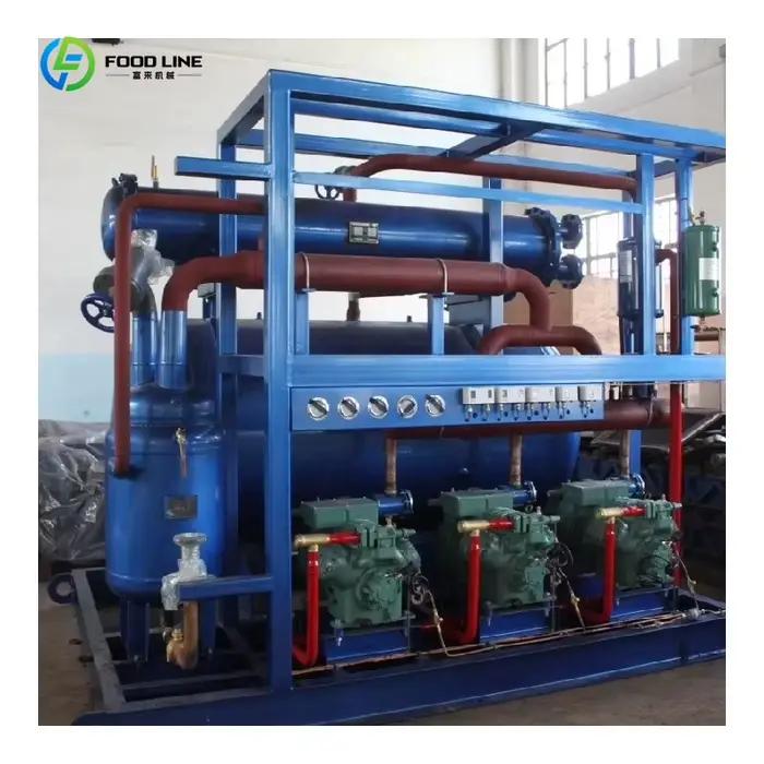 Machine à glaçons industrielle de 1,5 tonne par jour pour la consommation et le refroidissement des fruits de mer, personnalisable pour usage commercial