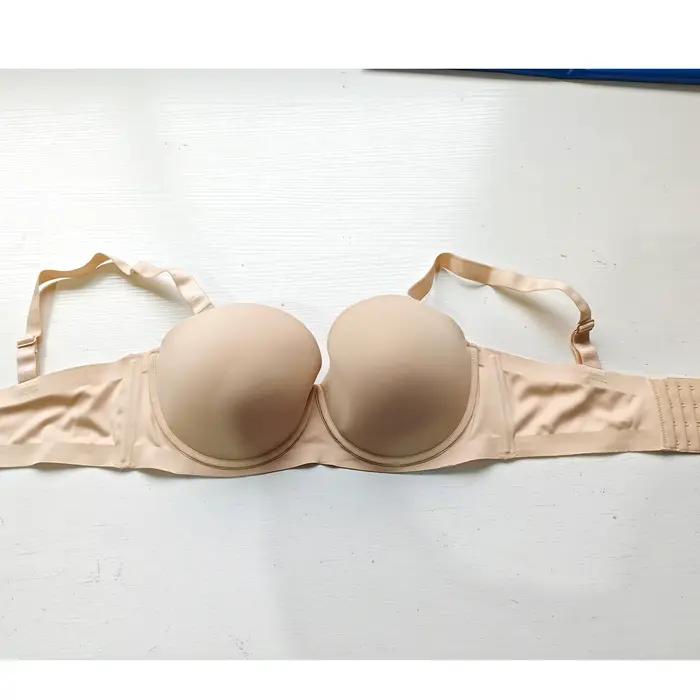 Soutien-gorge push up à bretelles amovibles pour femmes grande taille, avec armatures, couverture complète multidirectionnelle, légèrement rembourré, pour un soutien confortable et un maintien optimal