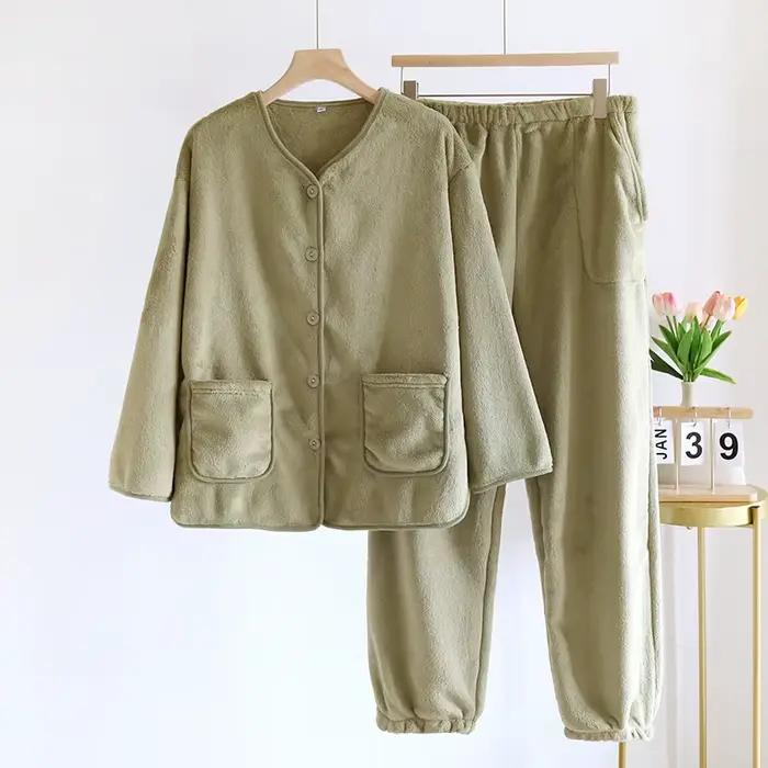 Pyjama Vintage en velours pour femme