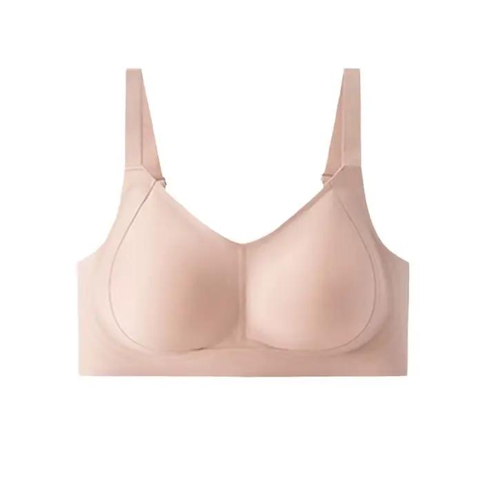 Gros seins montrent petits sous-vêtements pour femmes Ultra-mince sans marquage grande taille
