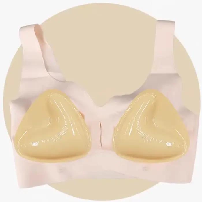1 paire de soutien-gorge auto-adhésif solide Double face collant Push Up